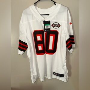 Men's Jarvis Landry Cleveland Browns 1946 Collection Alternate Game Jersey.
